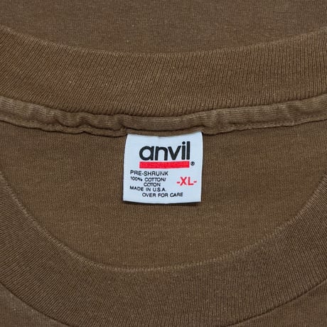 PEARL JAM 1995 VITAL CIRCULATION BROWN ANVIL XL 0518