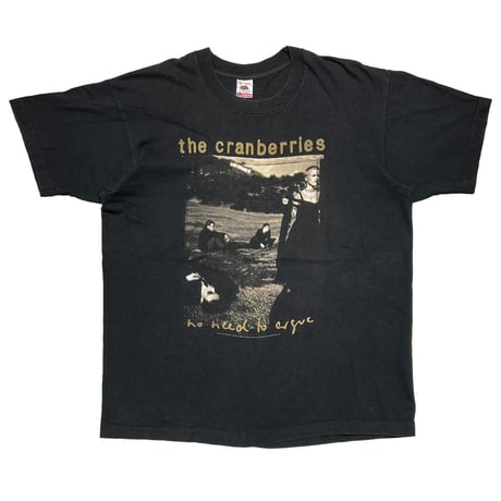 THE CRANBERRIES no need to argue WORLD TOUR 1995 FRUIT OF THE LOOM XL 4834