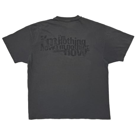 NINE INCH NAILS NOW I'M NOTHING BLACK 3D PRINT HANES XL 3470