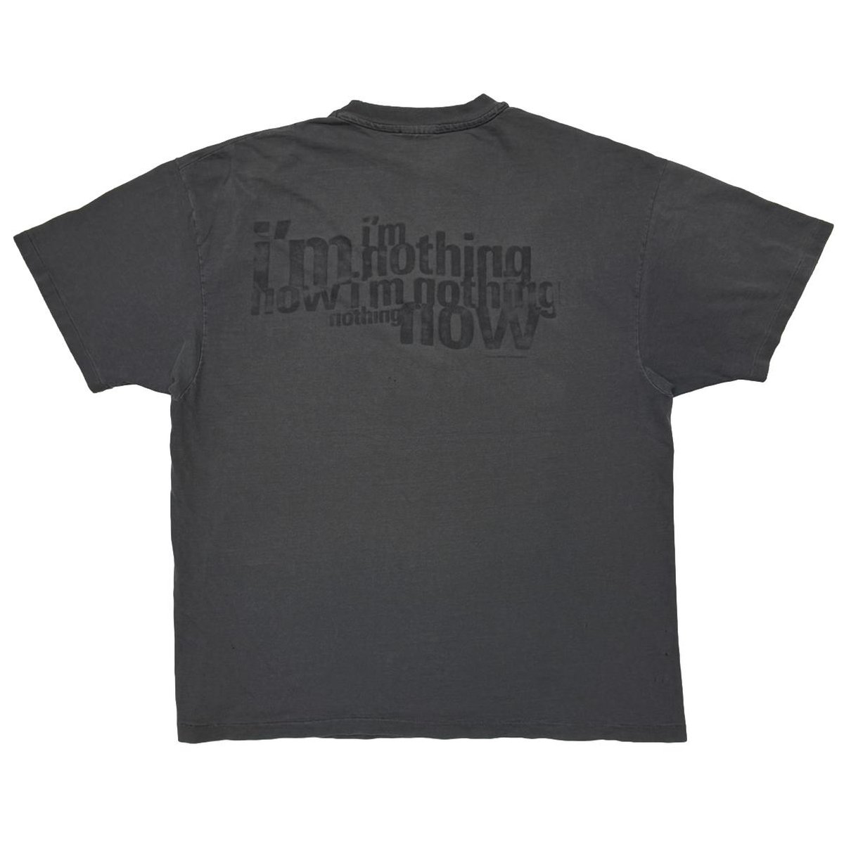 NINE INCH NAILS NOW I'M NOTHING BLACK 3D PRINT