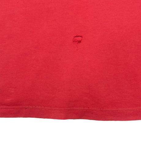 OASIS BOX LOGO RED HANES LARGE 3005