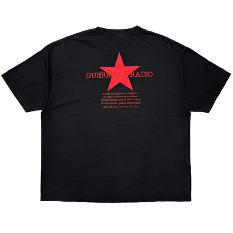 RAGE AGAINST THE MAHCINE GUERRILLA RADIO SQUARE LOGO DELTA XL 6491