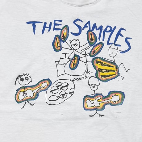 THE SAMPLES 1993 PERFORMANCE ILLUSTRATION WHITE HANES XL 5954