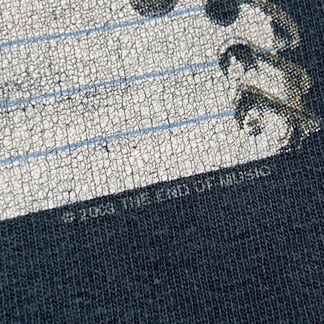 NIRVANA NOTE 2003 BLUE KURT COBAIN ANVIL LARGE 5397