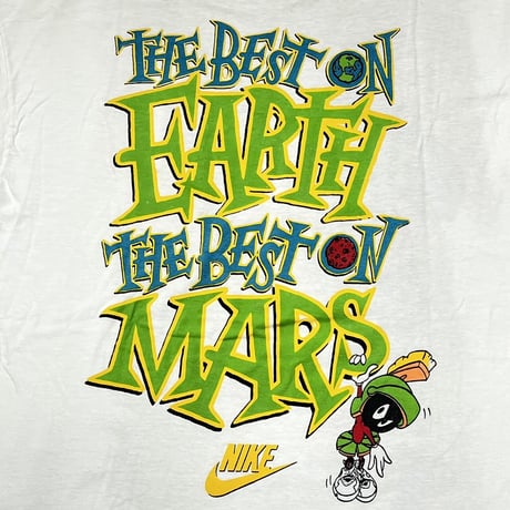 SPACE JAM 1993 THE BEST ON EARTH THE BEST ON MARS WHITE XL 4067