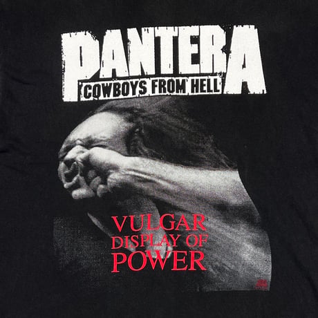 PANTERA COWBOYS FROM HELL HANES XL 2138