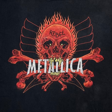 METALLICA PUSHEAD REBEL SKULL GIANT XL 3239