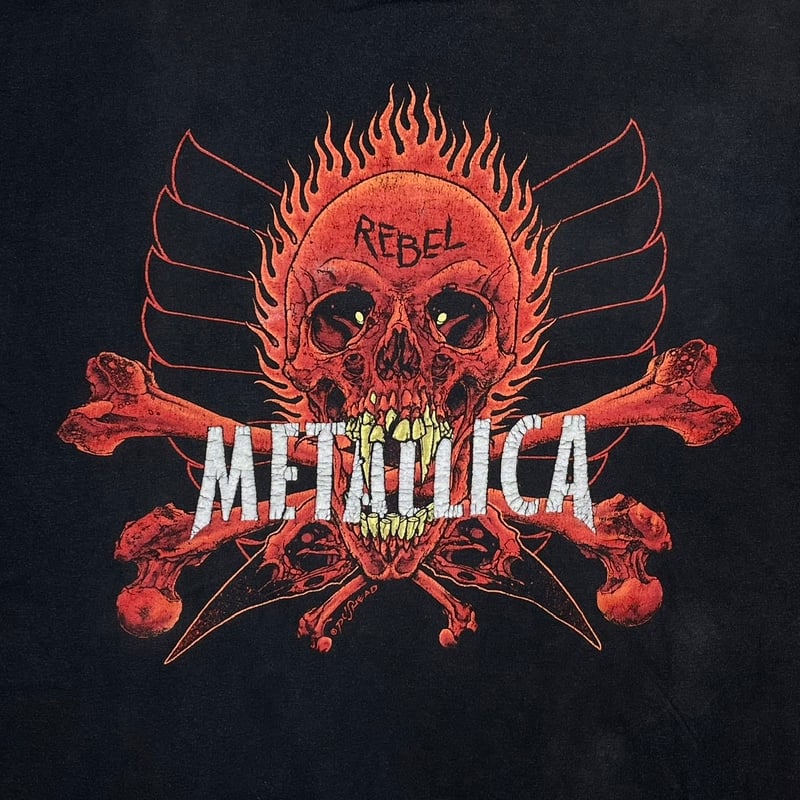 METALLICA PUSHEAD REBEL SKULL GIANT XL 3239 | g