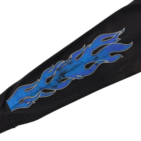 HARLEY DAVIDSON BLUE EMBLEM FLAME LS BACK EAGLE CONRAD'S XXL 5939
