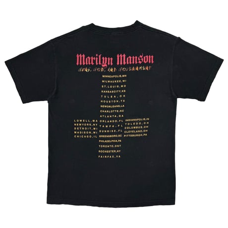 MARILYN MANSON HOLY WOOD GUNS,GOD,AND GOVERNMENT ALSTYLE LARGE 8223