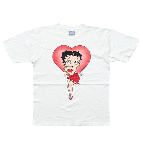 BETTY BOOP 1994 LINK PRINT WHITE ALL SPORT LARGE 7323