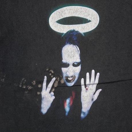 MARILYN MANSON MIDDLE FINGERS MANSON TAG FITS XL 9820
