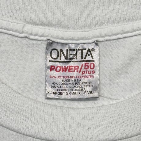 OLD & VINTAGE 1992 ROTTWEILER ART WHITE ONEITA XL 6930