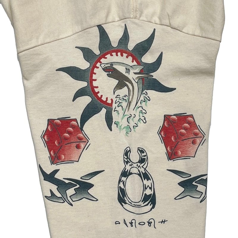 トップス 90s Dennis Rodman tattoo LS greatland DENNIS RODMAN TATTOO LS NATURAL XL NOS 9298 | g