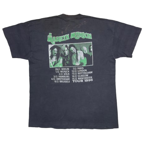 MARILYN MANSON TOUR 1996 BOOTLEG FITS XL 6574