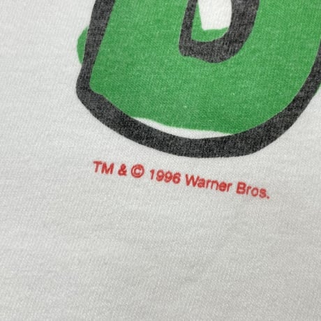 LOONEY TUNES 1996 BUGS BUNNEY RINGER TEE LARGE 9875