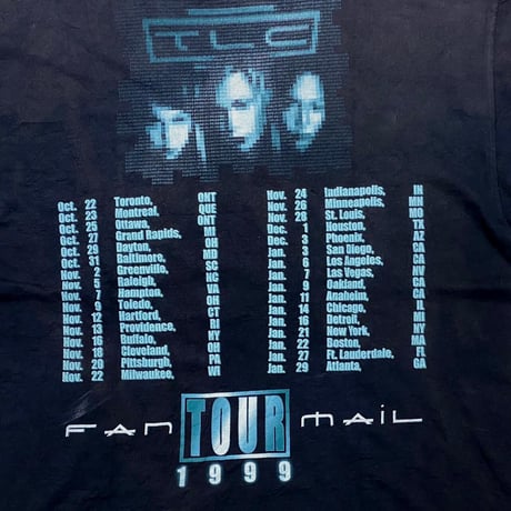 TLC 1999 FAN MAIL TOUR GIANT LARGE 2729