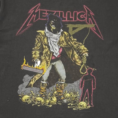 METALLICA PUSHEAD UNFORGIVEN ONEITA LARGE 5074