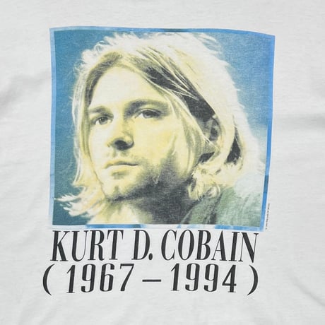 NIRVANA KURT COBAIN MEMORIAL ADULT GIANT BY TEEJAYS XL 4830