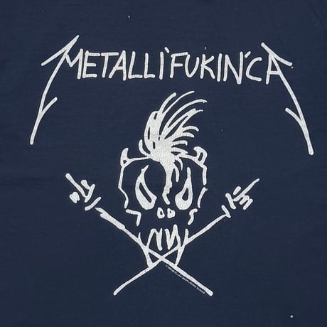 METALLICA METALLIFUKINCA 1993 NAVY GIANT LARGE 2813