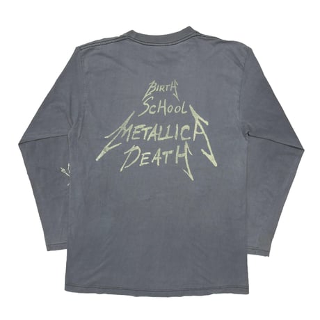 METALLICA PUSHEAD SIDE FLAME SKULL BIRTH SCHOOL METALLICA DEATH LS EURO XL 5085