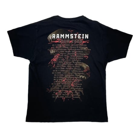 RAMMSTEIN 00s LIEBE IST FUR ALLE DA TEE FITS LARGE 5080