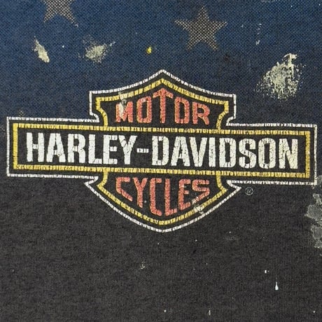 HARLEY DAVIDSON 1991 3D EMBLEM EAGLE & FLAG MASSILLION LARGE 1388