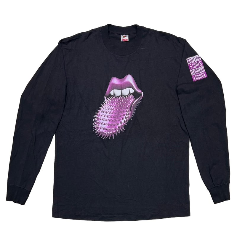THE ROLLING STONES 1995 PURPLE SPIKE TONGUE VOO