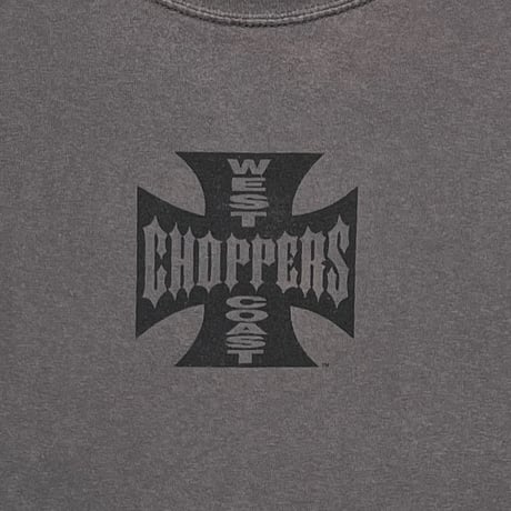 WEST COAST CHOPPERS IRON CROSS LONG BEACH CA CHARCOAL XL 6831