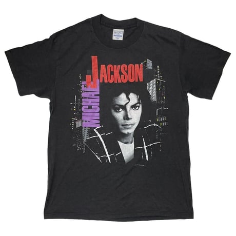 XL マイケルジャクソン ツアー Tシャツ ロックTシャツ BAD 楽天市場】Michael Jackson Bad Black And White Photo T-shirt