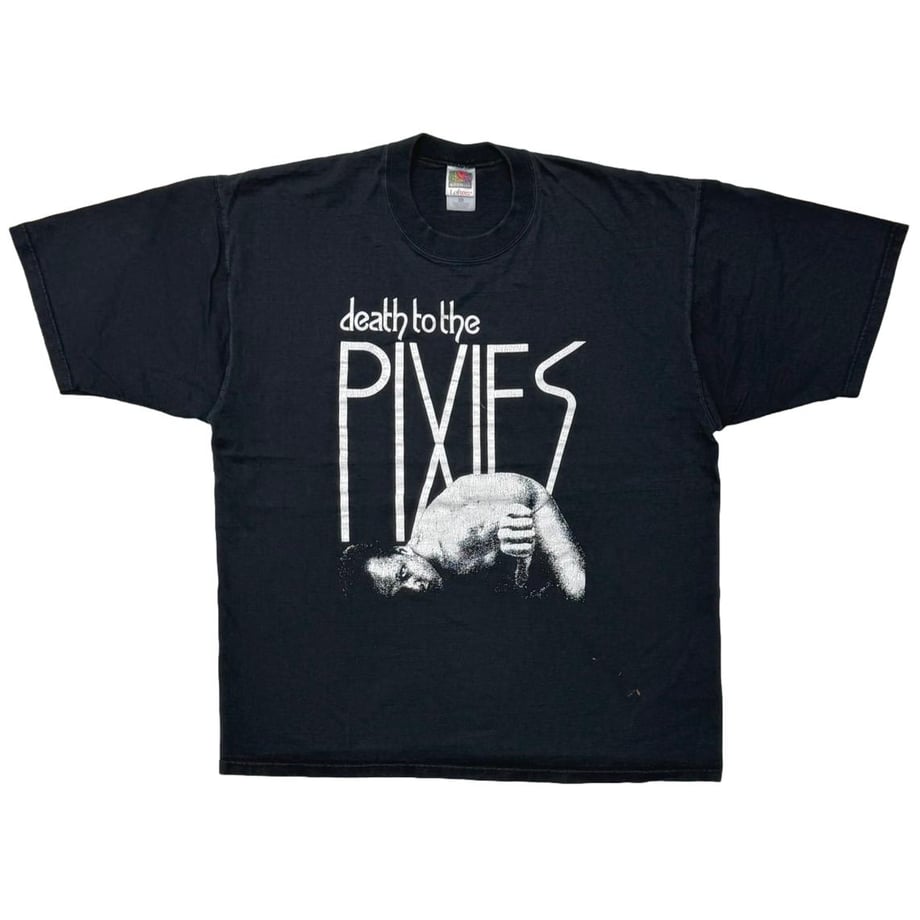 T-shirt Pixies 'Death To The Pixies' - Coton, Manches Courtes, Design Rétro, Plusieurs Tailles !