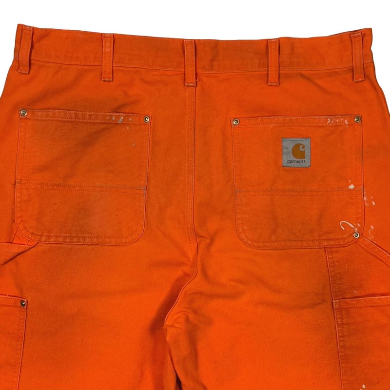 HERON PRESTON CARHARTT DOUBLE KNEE PANT ORANGE