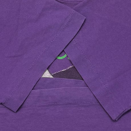 DINOSAUR Jr COW AND GORILLA PURPLE FRUIT OF THE LOOM LARGE 4917