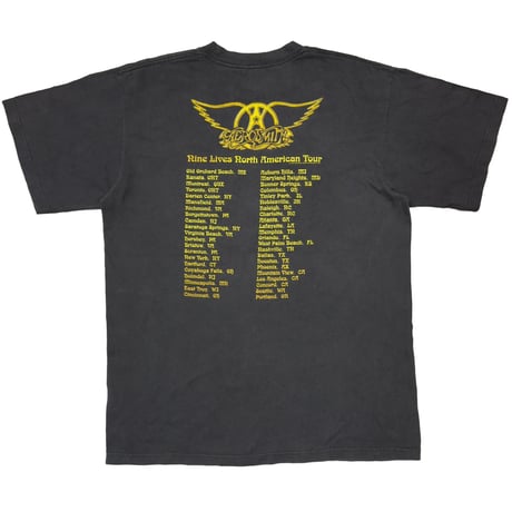 AEROSMITH NINE LIVES NORTH AMERICAN TOUR 1997 GIANT XL 3004