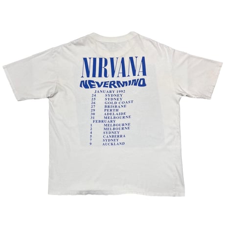 NIRVANA NEVERMIND AUSTRALIA TOUR ACME XL 2386