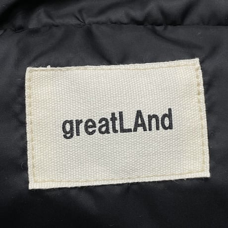 greatLAnd ORIGINAL GREATMAN DOWN JACKET XL F