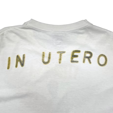 NIRVANA IN UTERO 1993 WHITE ACME LARGE 3963