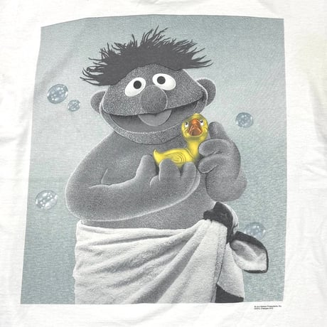 SESAME STREET ERNIE CALVIN KLEIN PARODY WHITE TULTEX XL 8868