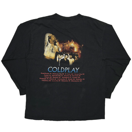 COLDPLAY BOOTLEG TOUR LS DELTA LARGE 0618