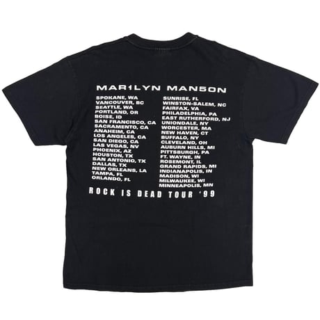 MARILYN MANSON 1999 ROCK IS DEAD WINTERLAND LARGE 8999