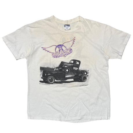 AERO SMITH 1989 PUMP WHITE BROCKUM LARGE 7220