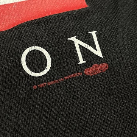 MARILYN MANSON AMERICAN ANTI CHRIST TEE FITS LARGE 9360