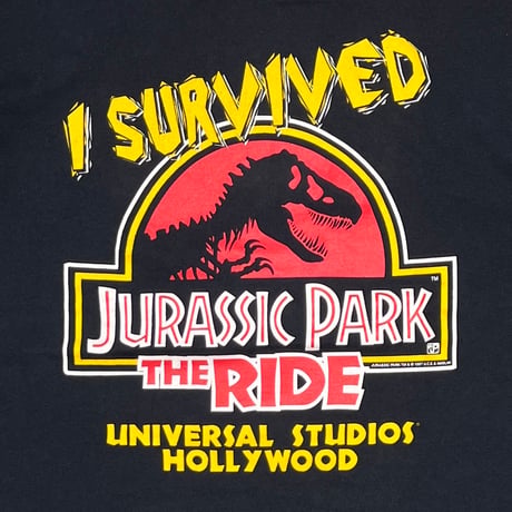 JURASSIC PARK THE RIDE UNIVERSAL 1997 FITS LARGE 2890