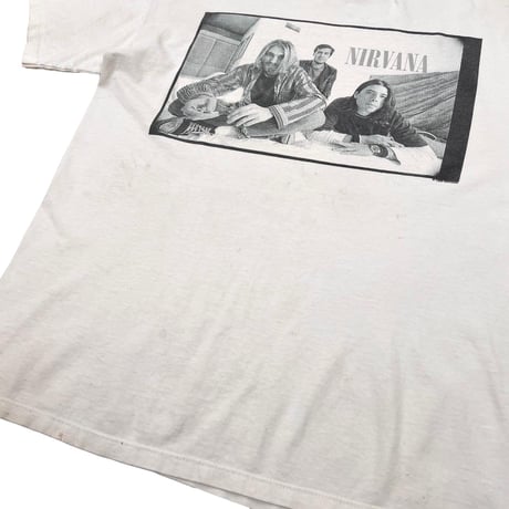 NIRVANA 1996 MEMBER PORTRAIT WHITE WILD OATS XL 8047