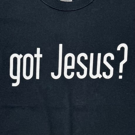 OLD & VINTAGE got Jesus ? anvil LARGE 4876