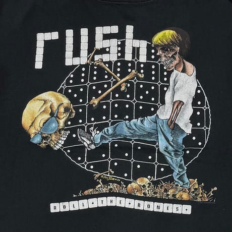 RUSH PUSHEAD ROLL THE BONES BLACK FITS XL 6893