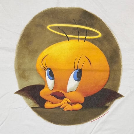 LOONEY TUNES ANGEL TWEETY 1996 WHITE ALSTYLE XL 0270