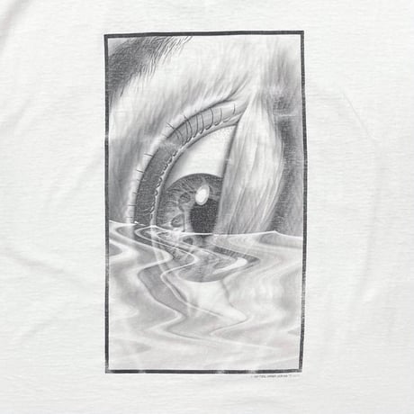TOOL LOGO & EYE SLEEVELESS WHITE FITS LARGE 0078