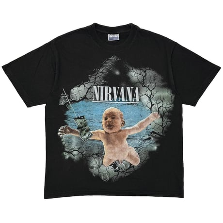 NIRVANA NEVERMIND EMPIRE BOOTLEG BLACK LARGE 8368