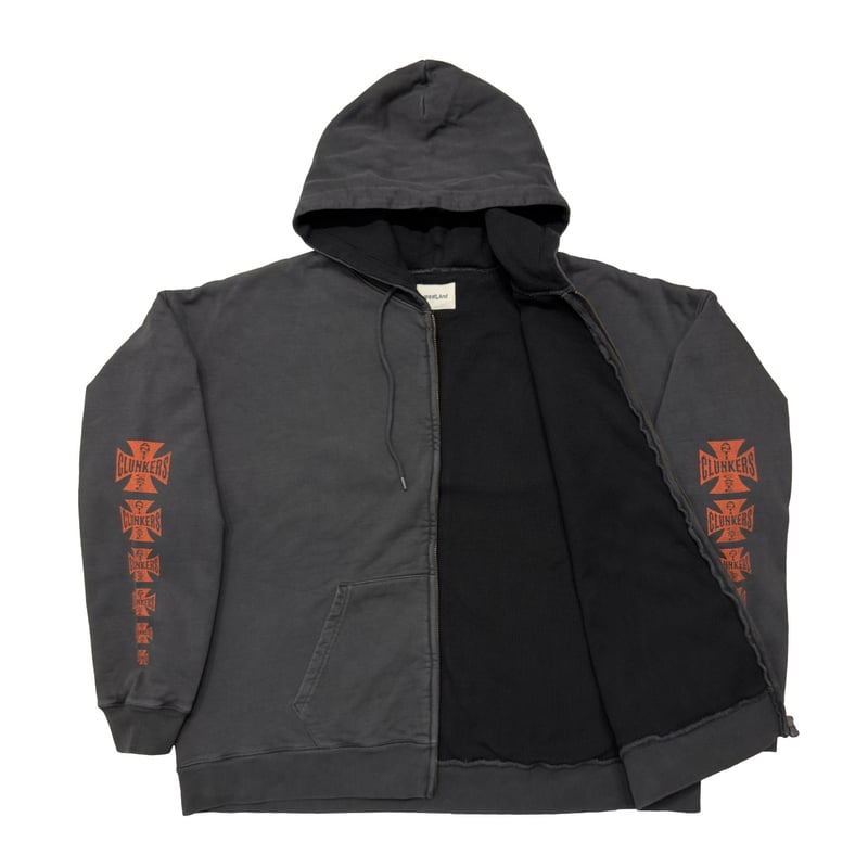 greatLAnd ORIGINAL CLUNKERS HOODIE Lサイズ greatLAnd ORIGINAL CLUNKERS HOODIE Lサイズ